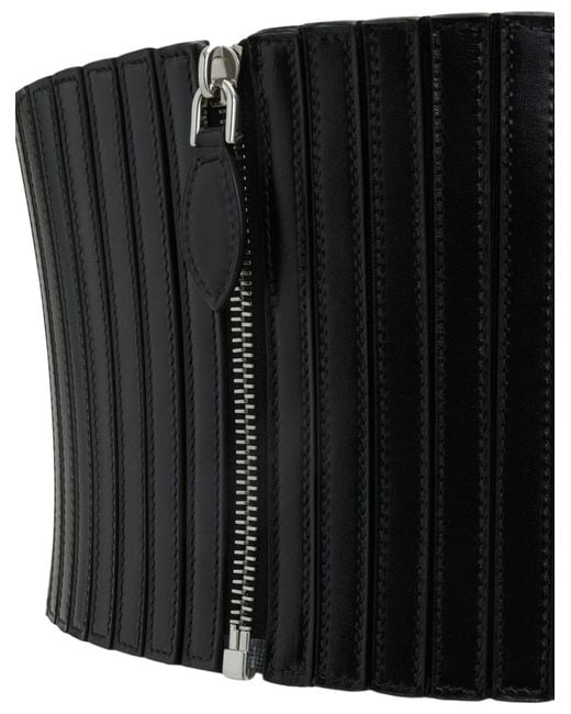 Alaïa Black Alaïa Elastic Corset Belt