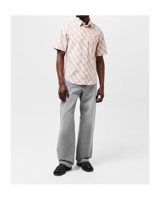 Burberry White Logo Shirt for men