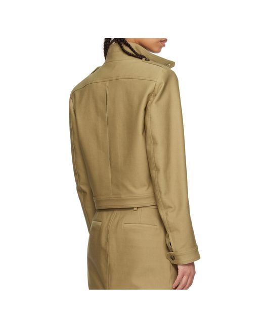 Tom Ford Natural Cropped Jacket