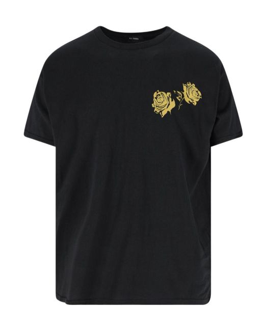 Willy Chavarria Black Proverb Easy T-Shirt for men