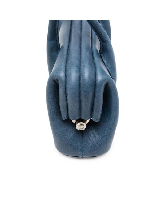 OSOI Blue Dual-Handle Shoulder Bag
