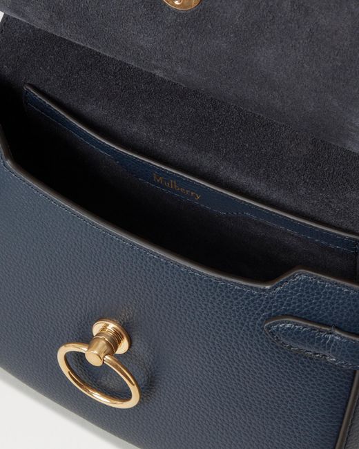 Mulberry Blue Amberley Small Satchel Bag