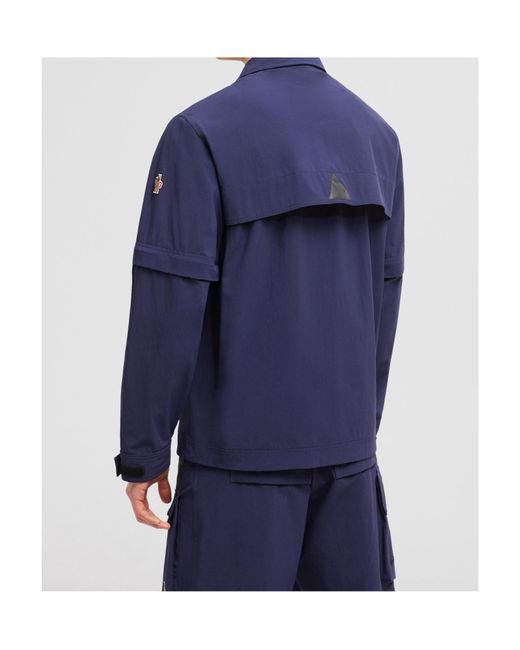 Moncler Blue Tatra 2-In- Water-Repellent Field Jacket for men
