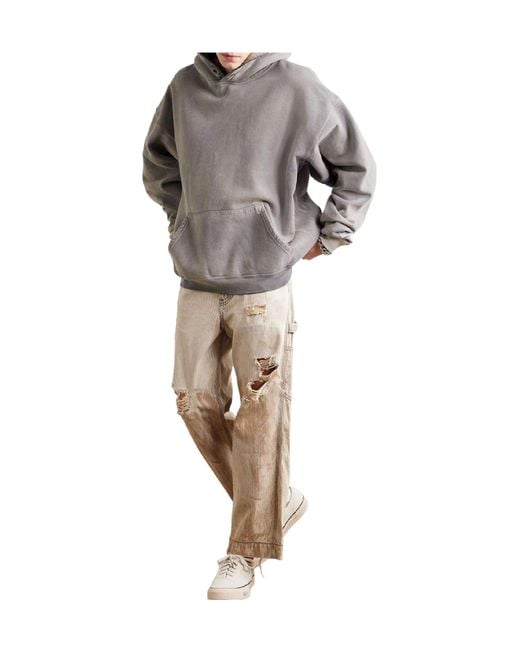 GALLERY DEPT. Gray Solid Color Sweatshirt for men
