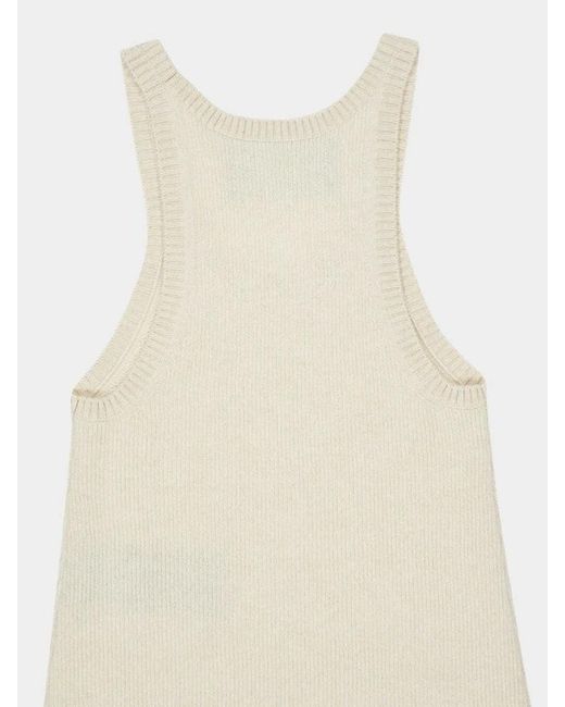 Alanui Natural Sleeveless Vest
