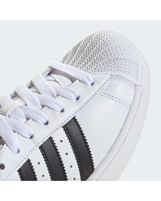 Adidas Originals White Superstar Ii Shoes for men