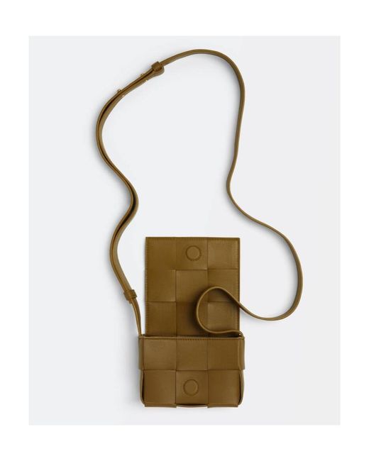 Bottega Veneta Brown Intrecciato Leather Mini Bag