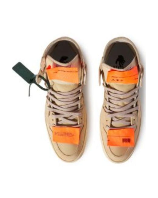 Off-White c/o Virgil Abloh Natural Off-Court 3.0 High-Top Sneakers for men