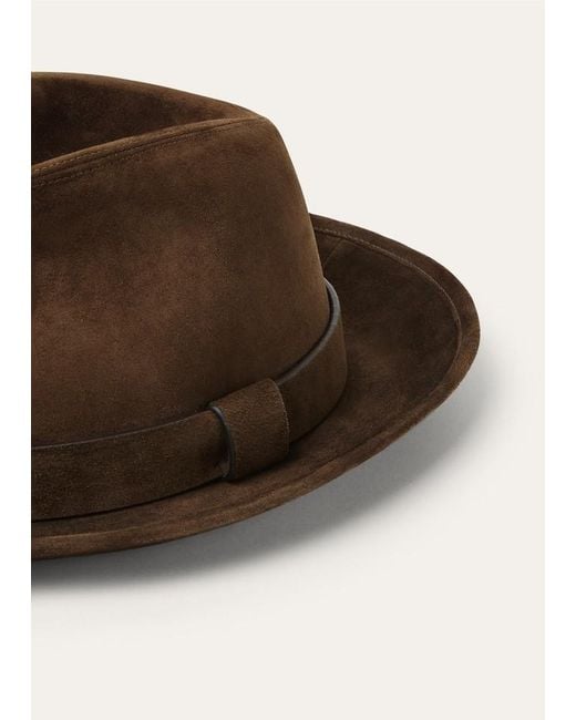 Loro Piana Brown Sergio Hat for men