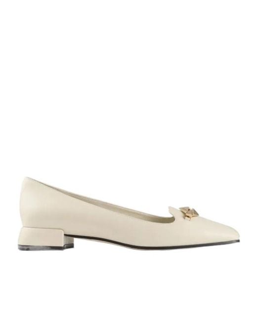 Jimmy Choo Natural Ravi Pumps