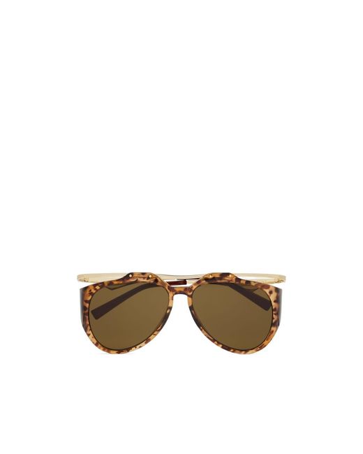 Saint Laurent Multicolor Eyewear Amelia Aviator Sunglasses for men