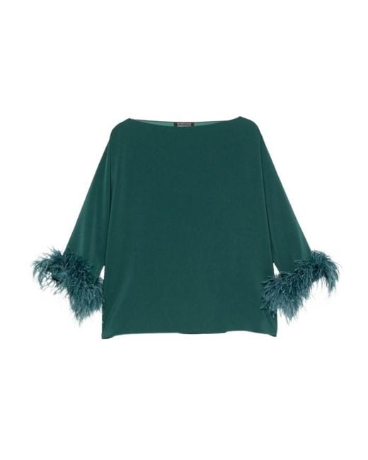 Gianluca Capannolo Green Boat-Neck Top