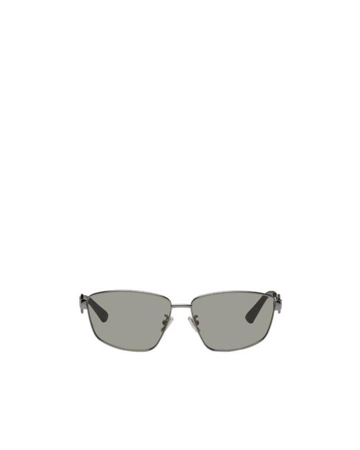 Bottega Veneta Metallic Logo Sunglasses for men