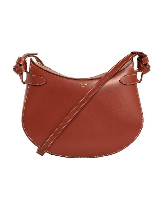 Céline Red Besace Noeuds Français