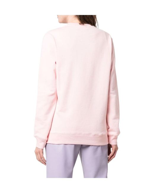 MSGM Multicolor Logo-Print Crew Neck Sweatshirt