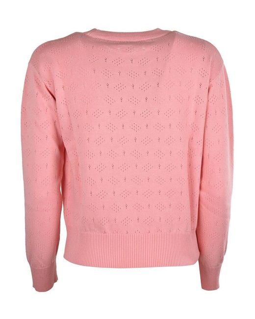 KENZO Pink Knitted Pullover