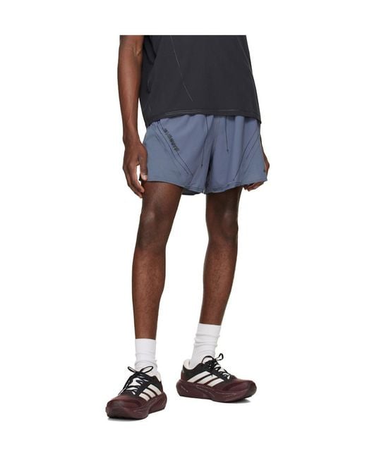 Song For The Mute Blue X Adidas Originals Elastic Waist Shorts for men