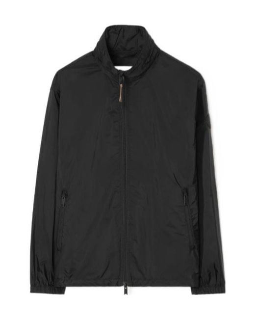 Burberry Black Nylon Newington Hooded Jacket for men