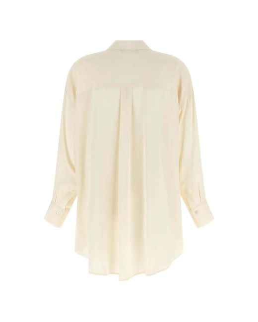 Fabiana Filippi White Long Sleeve Shirt