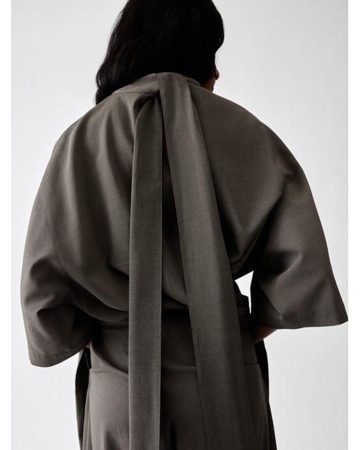 Jacquemus Black Tie-Front Top