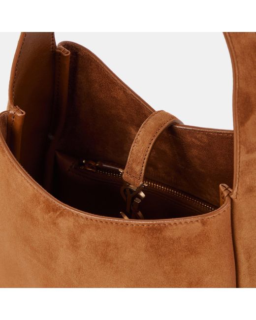 Saint Laurent Brown Solid Color Stylish Shoulder Bag