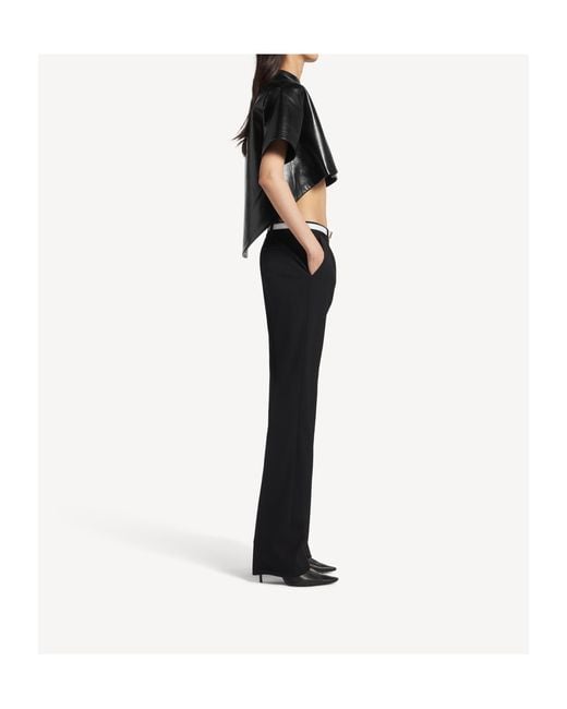 Balenciaga Black Slim Tailored Pants