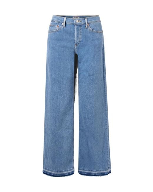 Re/done Blue Belt Loop Jeans
