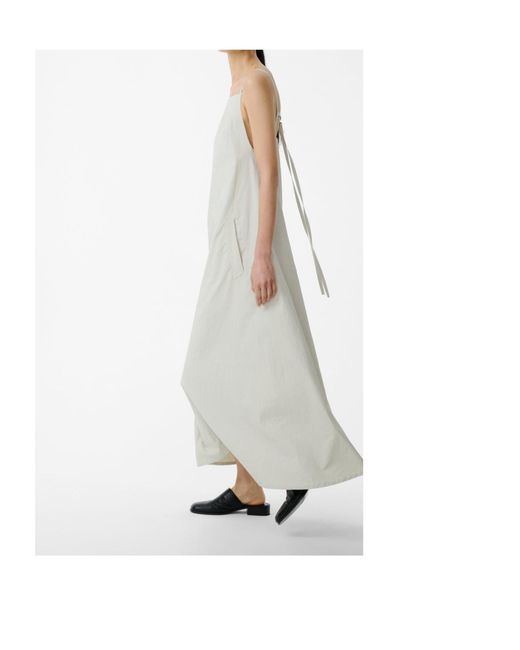 Studio Nicholson White Sleeveless Dress