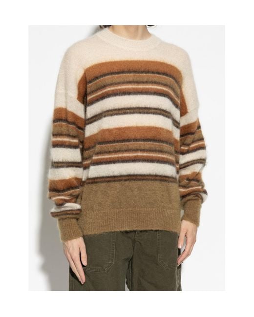 Isabel Marant Multicolor Drussellh Striped Knitted Sweater for men