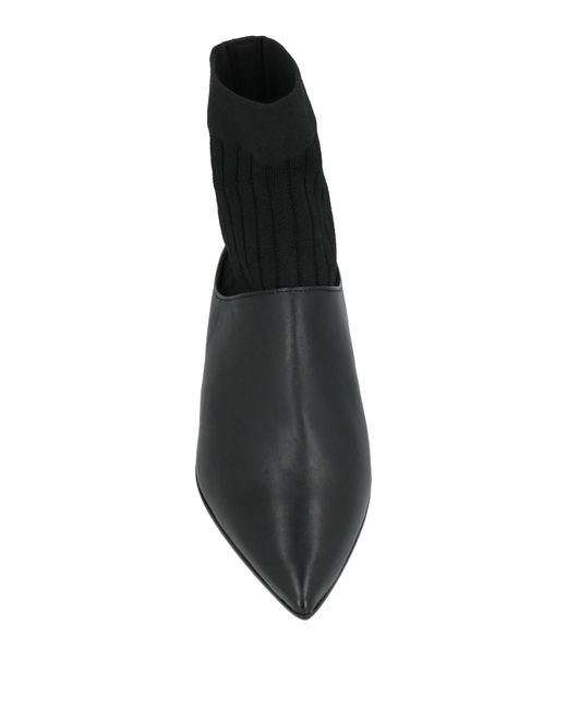 MM6 by Maison Margiela Black Sock Ankle Boots