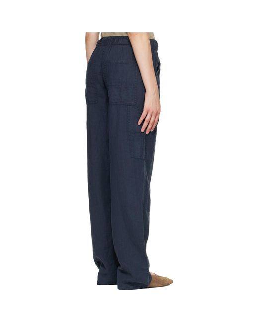 Rag & Bone Blue Elastic Waist Casual Pants