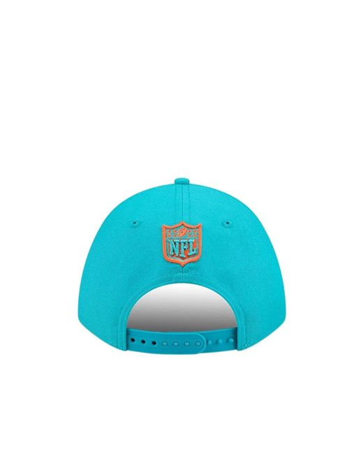 KTZ Blue Miami Dolphins Nfl Team 9Forty M-Crown Cap for men