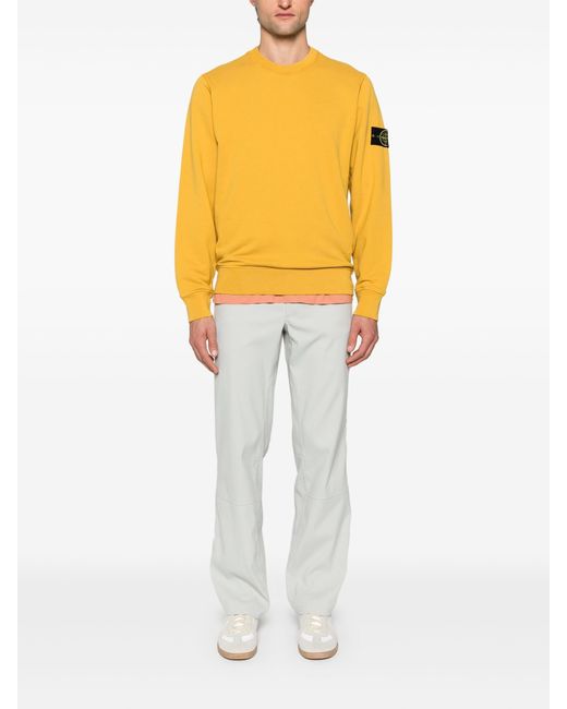 Stone Island Yellow Sweaters for men