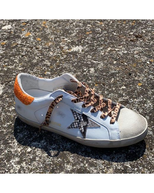 Golden Goose Deluxe Brand Metallic Superstar Sneakers