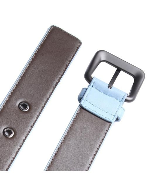 Bottega Veneta Blue Weave A Belt for men