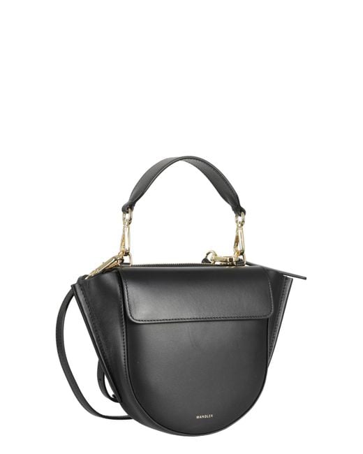 Wandler Black Hortensia Mini Shoulder Bag