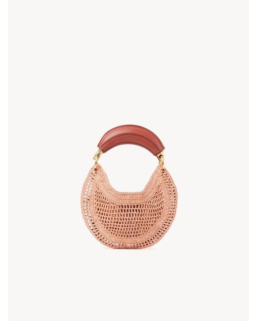 Chloé Pink Chloé Summer Banana Mini Shoulder Bag