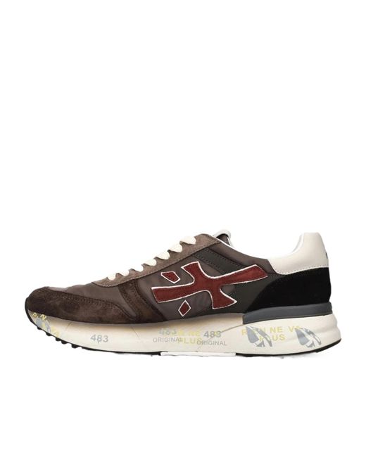 Premiata Multicolor Lace-Up Sneakers for men