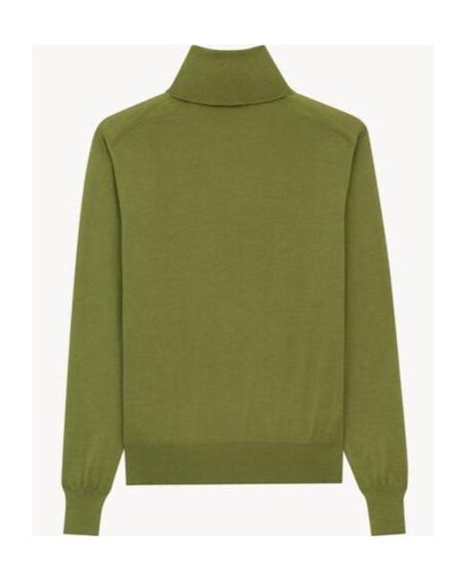Saint Laurent Green Turtleneck for men