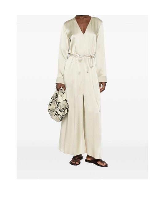 Forte_forte Natural Long-Sleeved Dress