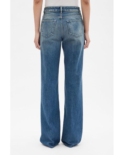 Ann Demeulemeester Blue Vive 5-Pocket Jeans