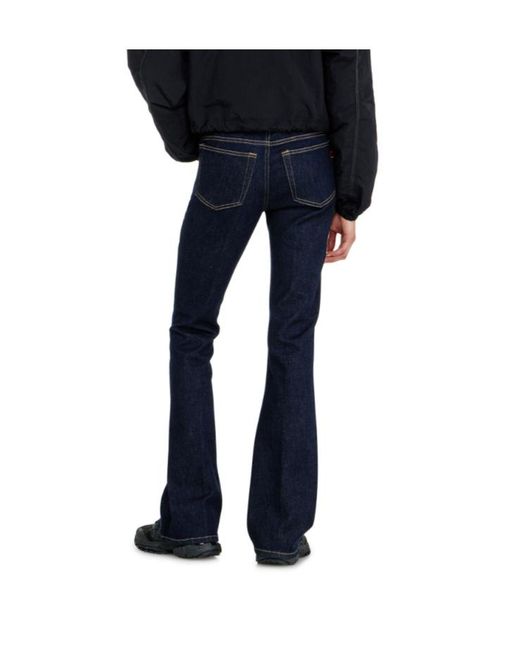 DIESEL Blue Bootcut Jeans Low Waist 1969 D-Ebbey