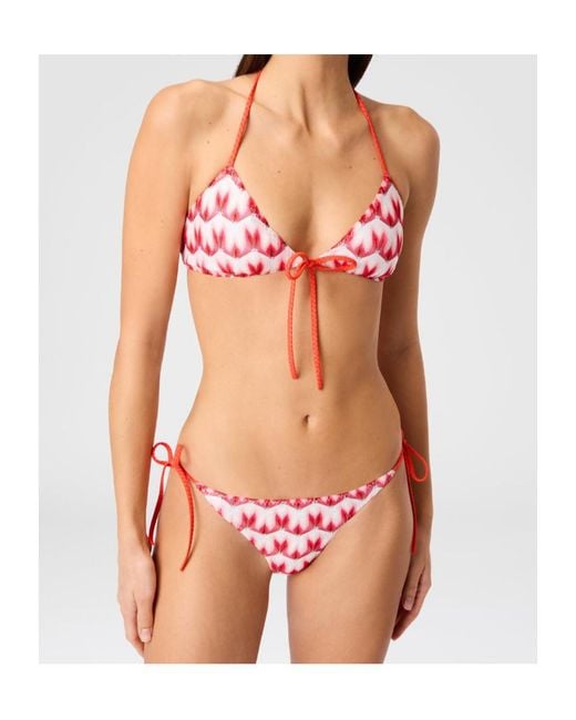 Missoni Red Printed Bikini