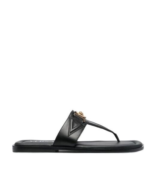 Versace Multicolor La Medusa Slip-On Flip Flops for men