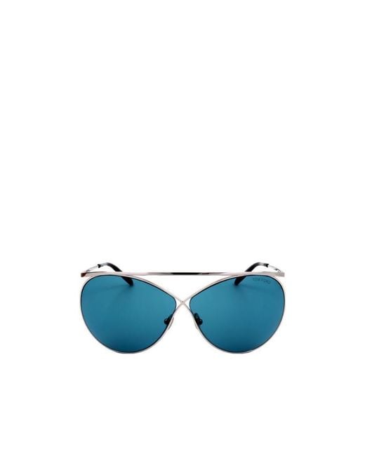 Tom Ford Blue Logo Sunglasses