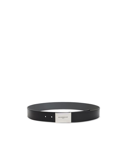 Givenchy White Paris Signature Printed Belt for men