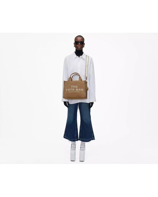 Marc Jacobs Brown The Jacquard Medium Tote Bag