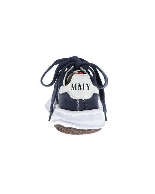 Maison Mihara Yasuhiro Blue Blakey Platform Low-Top Sneakers for men