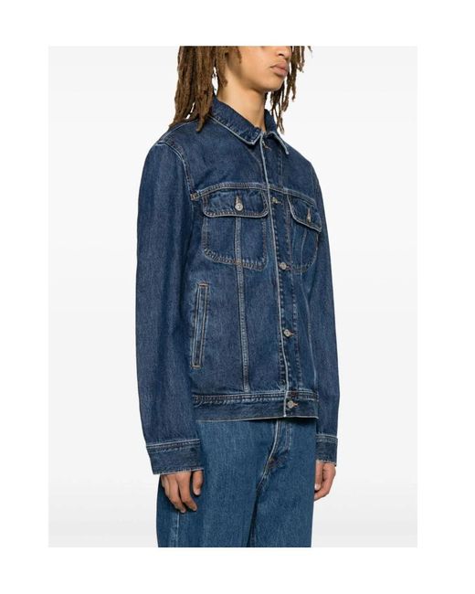DIESEL Blue D-Barcy Denim Jacket for men