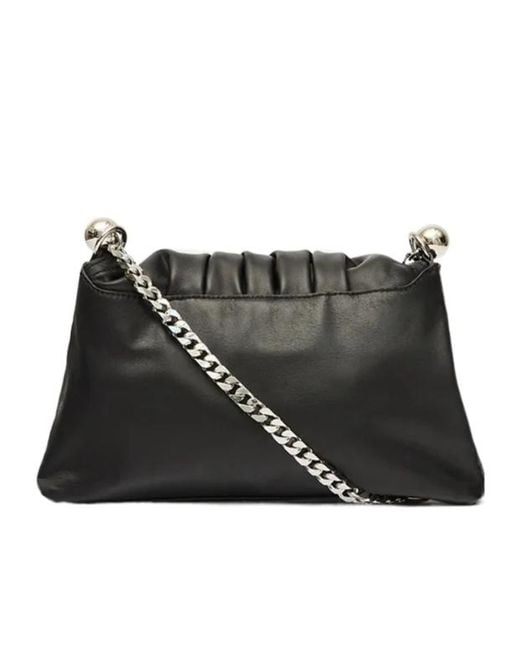Isabel Marant Black Bolton Pouch Shoulder Bag